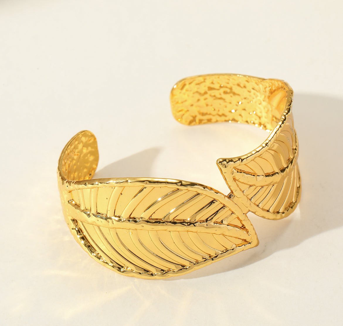 Pulsera Hojas Doradas